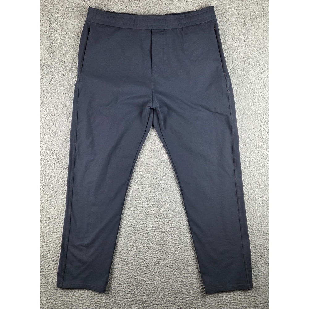 Public Rec Pants Mens 40x32 Blue Joggers‎ All Day Everyday Performance Stretch